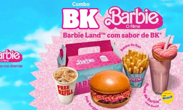 Barbie: Burger King apresenta combo inspirado na icônica boneca