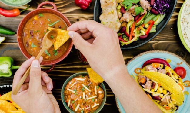 Comida internacional: rica, diversa e atrativa