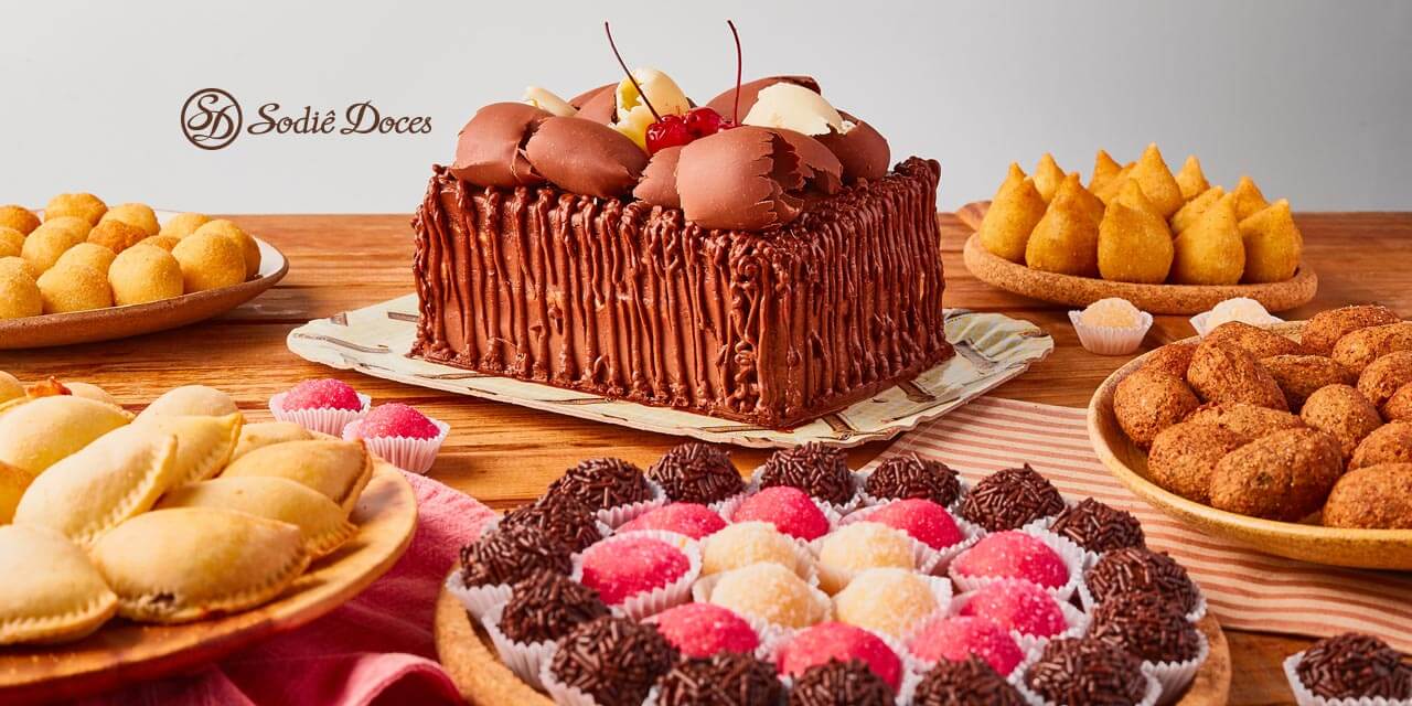 Cardápio da Sodiê Doces atualizado em 2025
