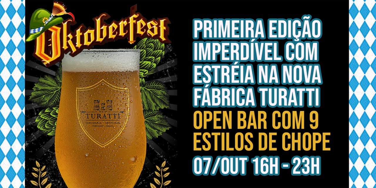 Fortaleza recebe 1ª edição do Oktoberfest Turatti no dia 7 de outubro