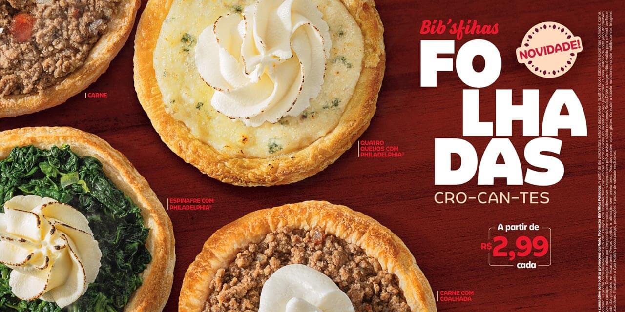 Habib’s lança bib’sfihas salgadas com massa folhada