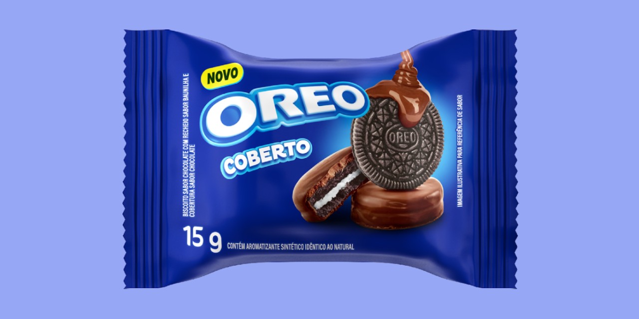 Oreo Coberto chega ao mercado brasileiro