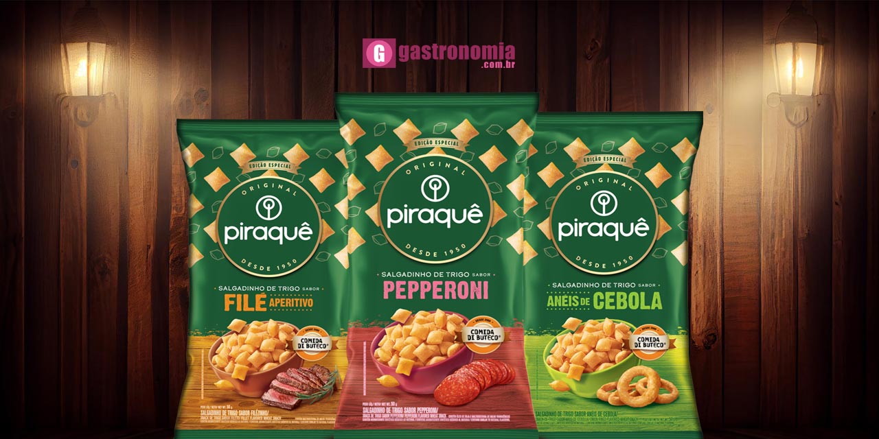 Piraquê Comida di Buteco estará presente em voos da Gol