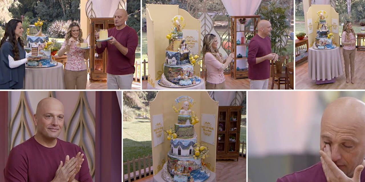 Bake Off Brasil: Beca prepara surpresa para Giuseppe Gerundino neste sábado