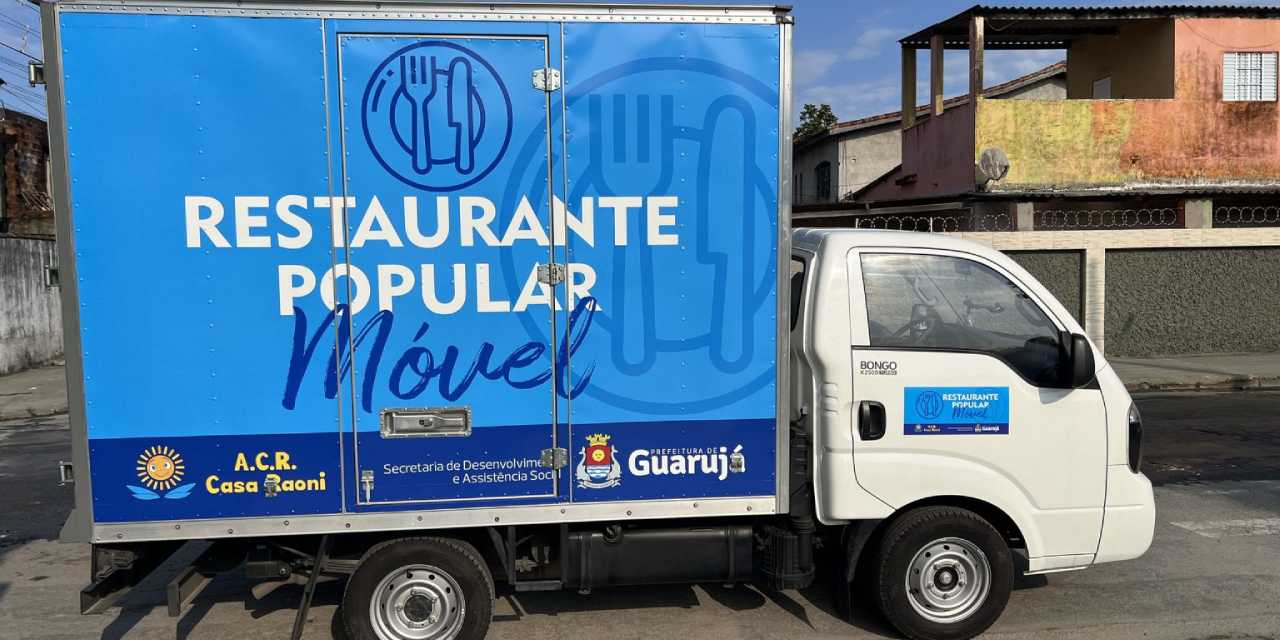 Prefeitura de Guarujá lança “Restaurante Popular Móvel”