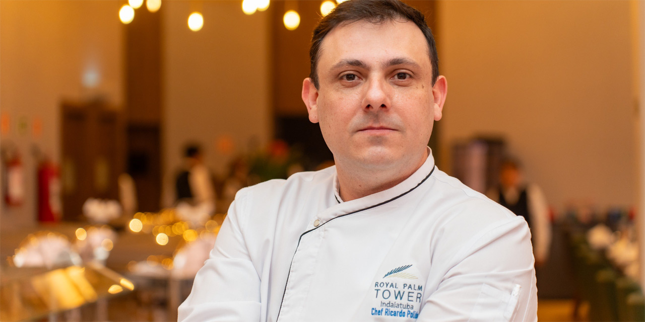 Ricardo Polido é o mais novo chef de cozinha do Simetria em Indaiatuba