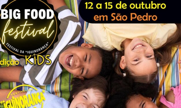 Tem início nesta quinta o Big Food Festival em São Pedro, na Praça São Benedito