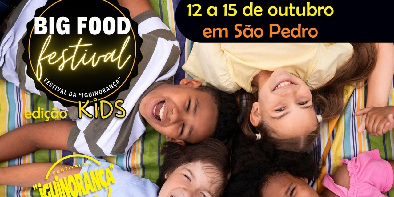 Tem início nesta quinta o Big Food Festival em São Pedro, na Praça São Benedito