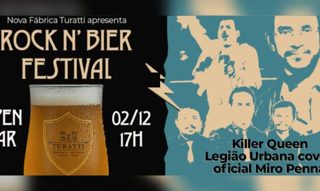 1º Rock N’ Bier Festival em Fortaleza, promovido pela Cervejaria Turatti, ocorre em dezembro