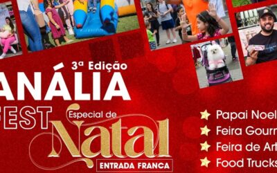 3ª Edição do Anália Fest – Especial de Natal ocorre dia 26 de novembro
