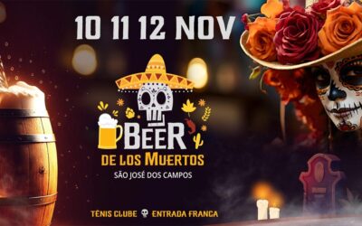 Beer De Los Muertos em São José dos Campos ocorre neste fim de semana