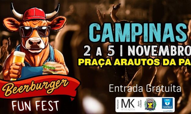 Beerburger Fun Fest em Campinas é atração para toda a família neste feriado prolongado