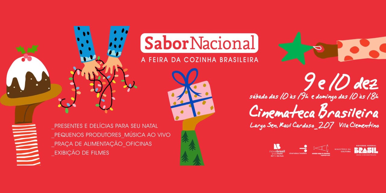 Feira Sabor Nacional em São Paulo terá edição natalina nos dias 9 e 10 de dezembro