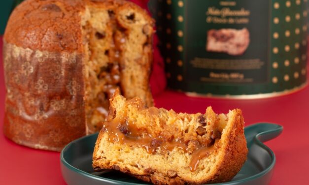 Panetone Nutty Bavarian combina castanhas e doce de leite para encantar no Natal