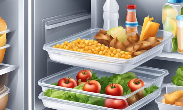 Pode guardar comida em marmita de isopor na geladeira?