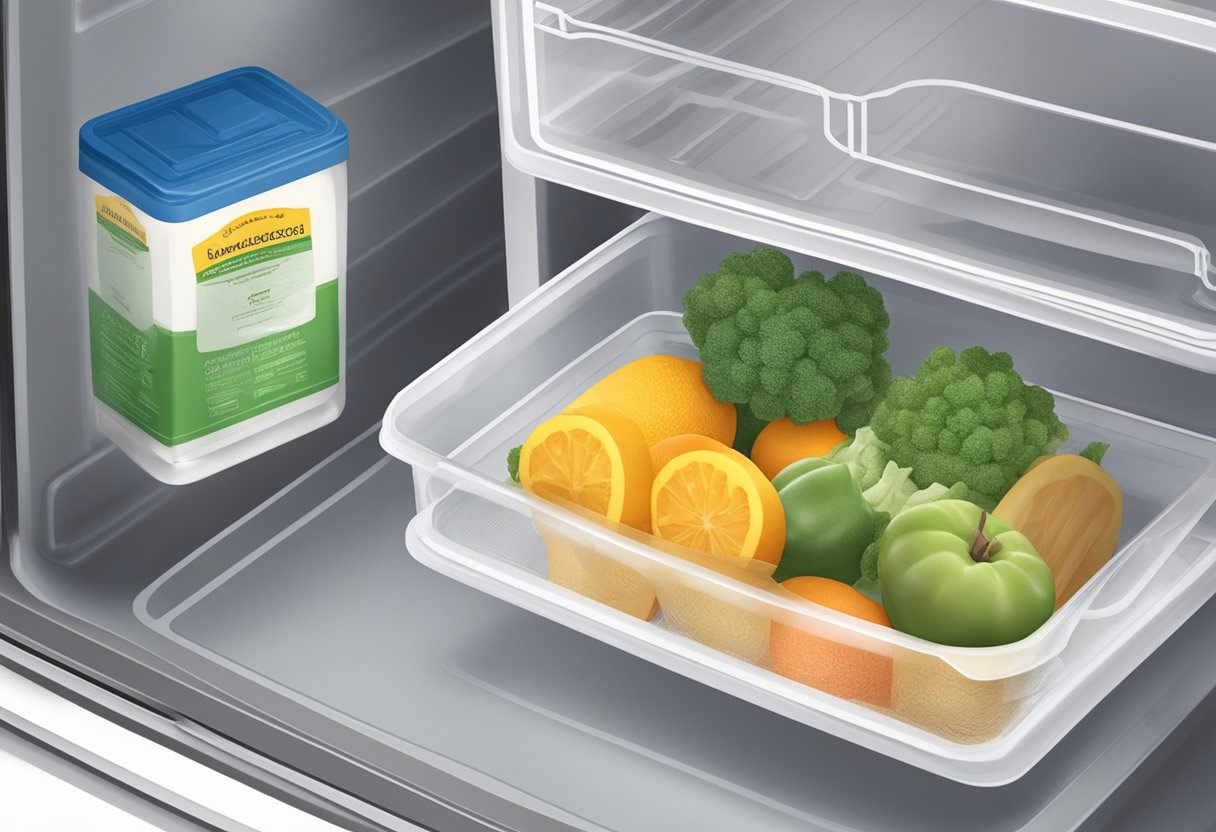 Pode guardar comida em marmita de isopor na geladeira?