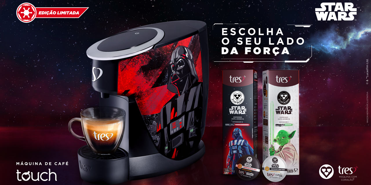 Star Wars inspira edição exclusiva da 3 Corações com a Disney