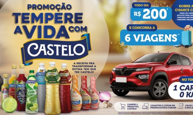 Castelo Alimentos: promoção de aniversário segue até o dia 31 de dezembro