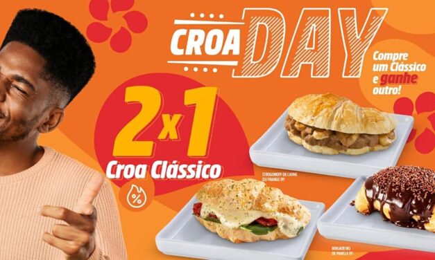Dia do Croissant terá promoção especial da Croasonho