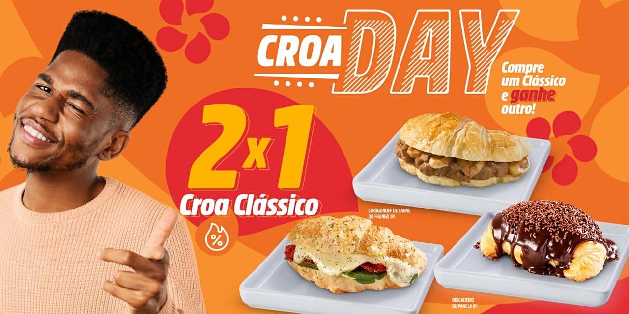 Dia do Croissant terá promoção especial da Croasonho