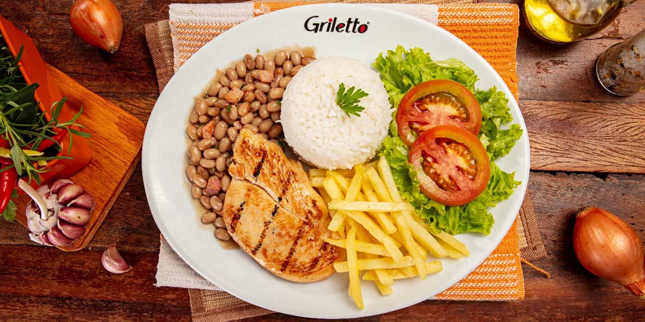 Griletto apresenta opções de pratos a preço fixo na semana