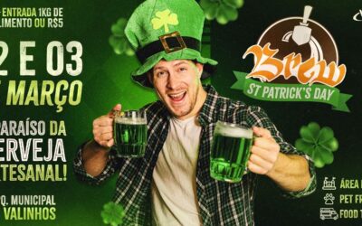 Brew Festival em Valinhos celebra St. Patrick’s Day