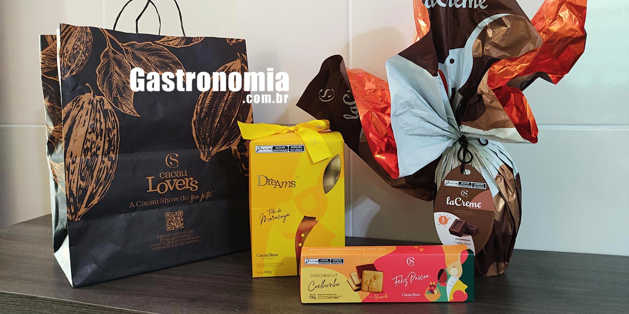 Páscoa Cacau Show 2024: degustação e portfólio de produtos