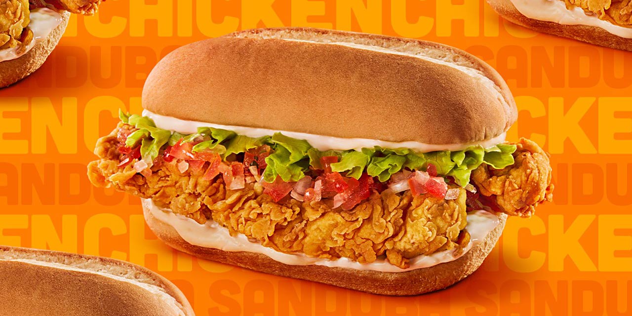 Popeyes apresenta seu novo sanduíche Double Chicken