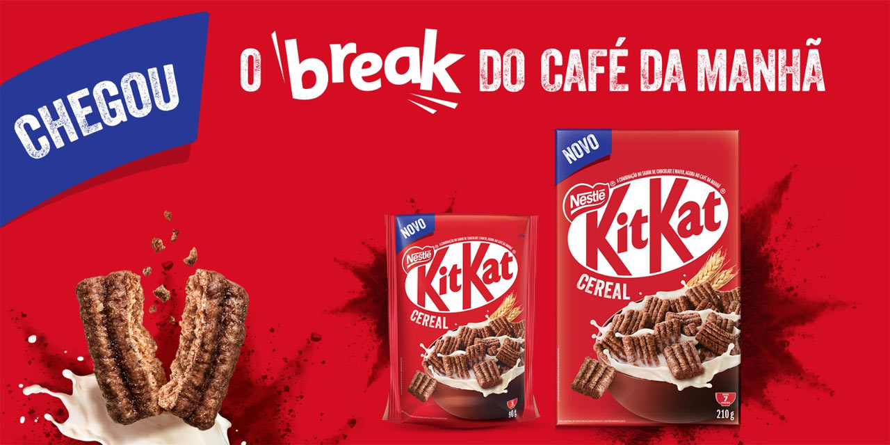 KitKat Cereal: Nestlé traz novidade matinal ao Brasil