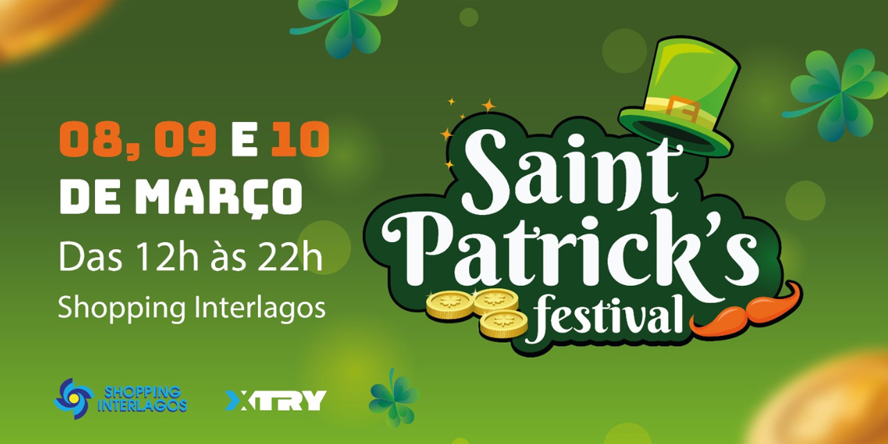 Saint Patrick's Festival em Interlagos acontece entre os dias 8 e 10