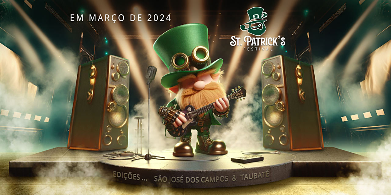 St. Patrick’s Festival em São José dos Campos começa sexta