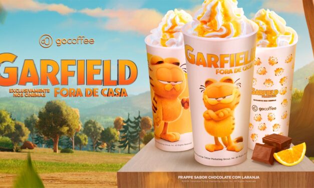 Garfield – Fora de Casa: Go Coffee lança frappé inspirado no filme