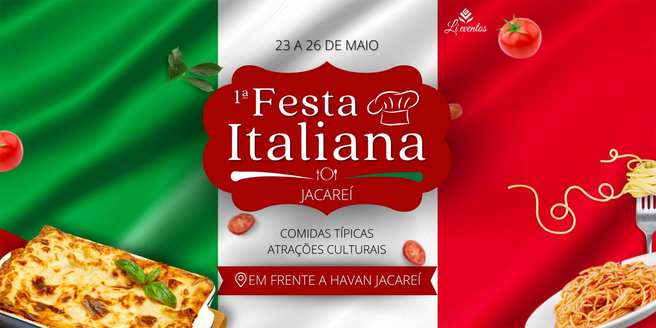 Festa Italiana em Jacareí começa nesta quinta-feira
