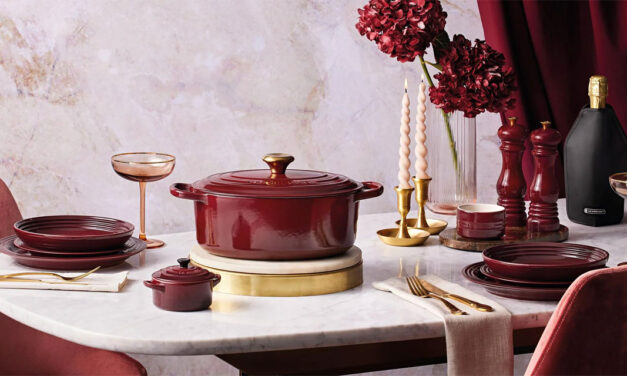 Le Creuset inova com cores românticas para o Dia dos Namorados