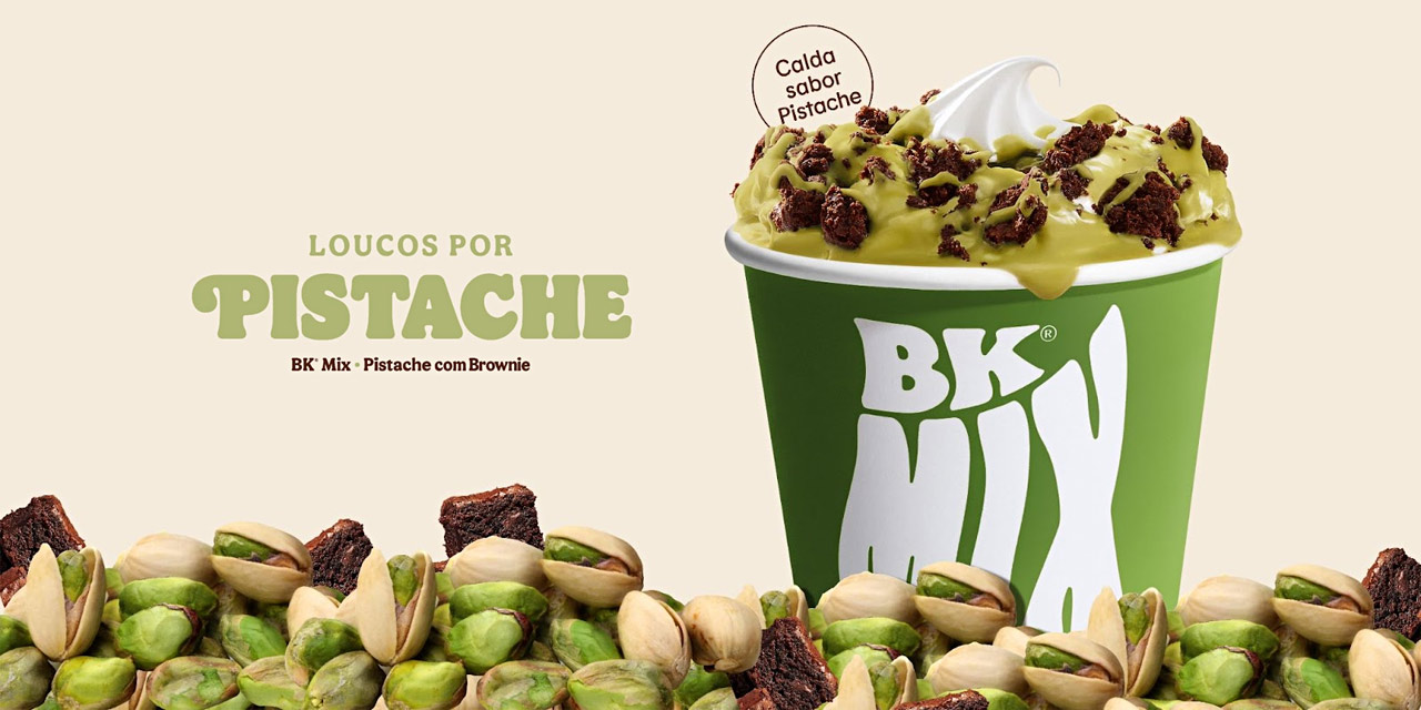 Loucos por Pistache: descubra as novidades do Burger King