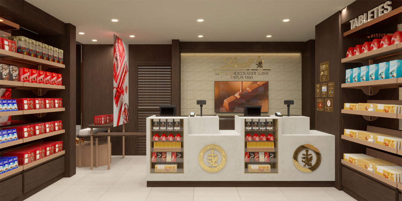 Lindt inaugura loja em Sorocaba, no Iguatemi Esplanada