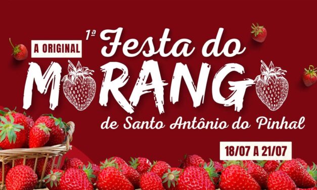 Festa do Morango em Santo Antônio do Pinhal tem início quinta