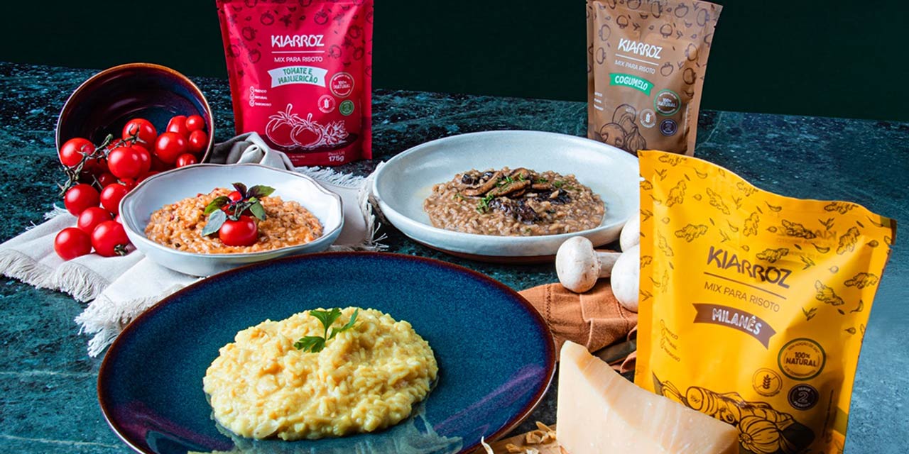 Kiarroz inova e lança misturas para risoto