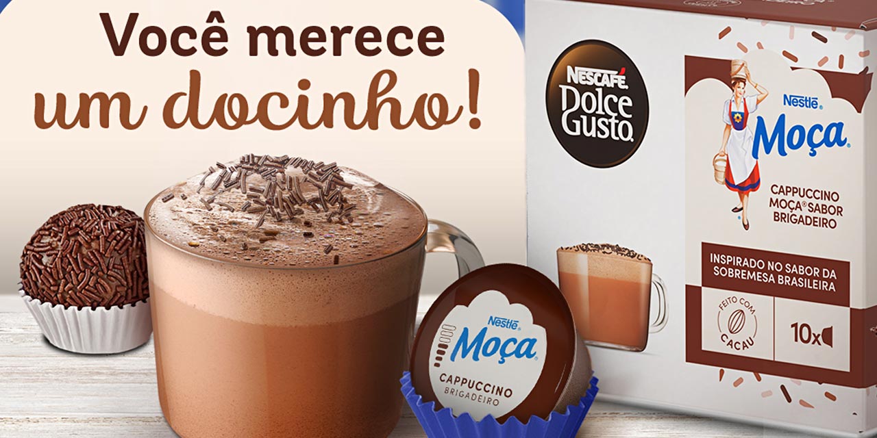 Cappuccino Moça Brigadeiro: conheça a novidade da Dolce Gusto
