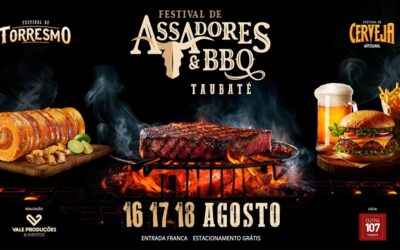 Festival de Assadores e BBQ agita Taubaté neste fim de semana