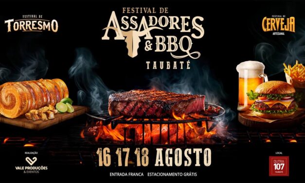 Festival de Assadores e BBQ agita Taubaté neste fim de semana
