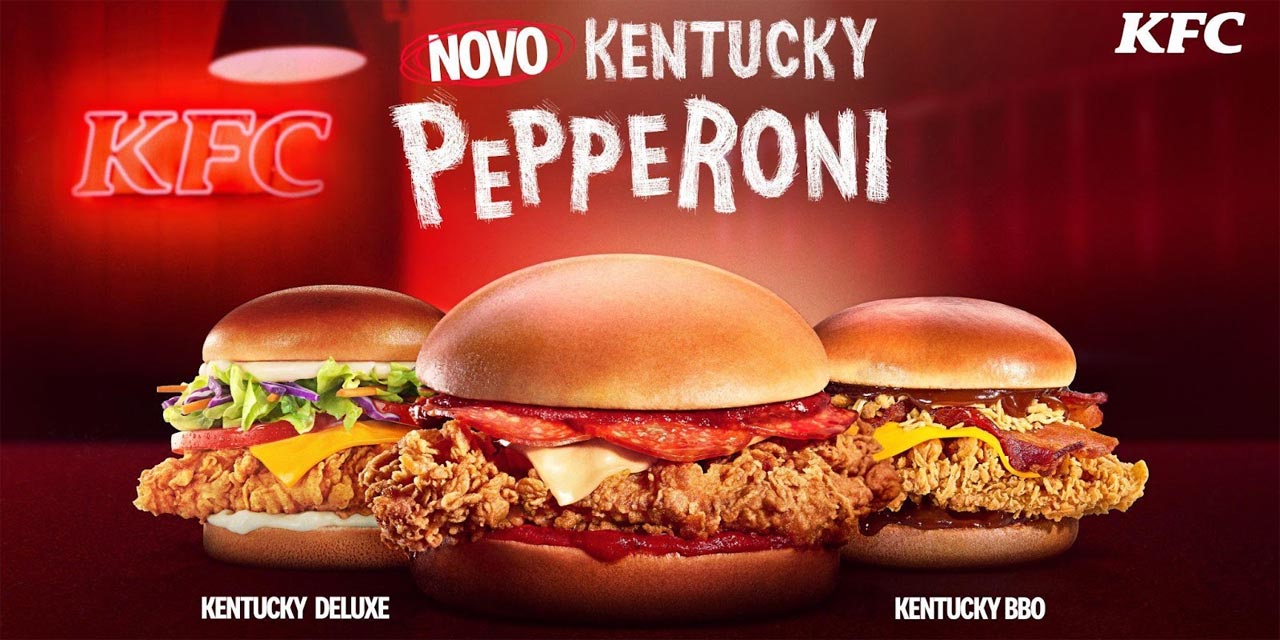 Kentucky Pepperoni chega ao KFC Brasil em edição limitada