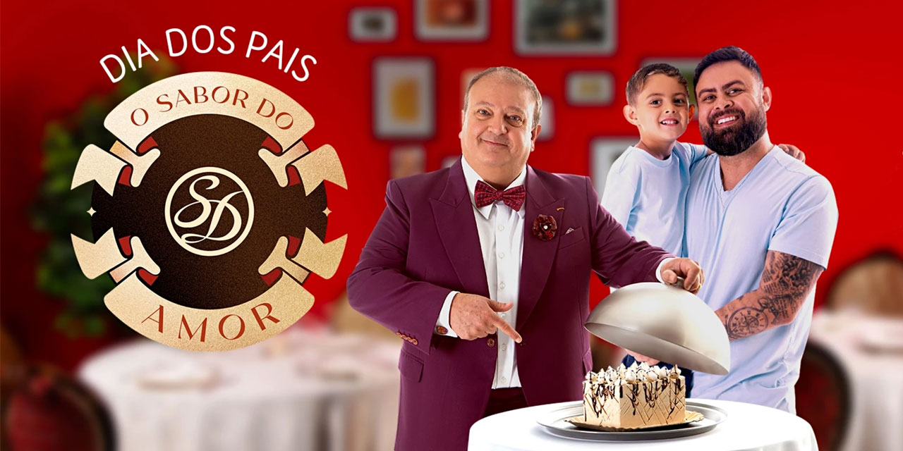 Sodiê Doces inicia campanha de Dia dos Pais com Erick Jacquin