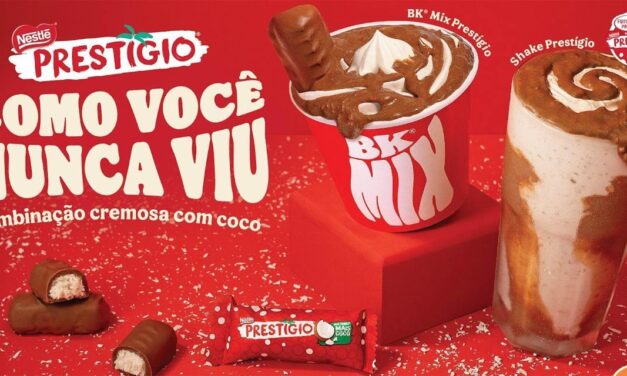 Burger King lança sobremesas exclusivas com Prestígio