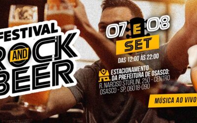 Festival Rock and Beer em Osasco acontece neste fim de semana