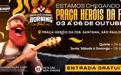 Burning Fest na Praça Heróis da FEB, em SP, inicia nesta quinta