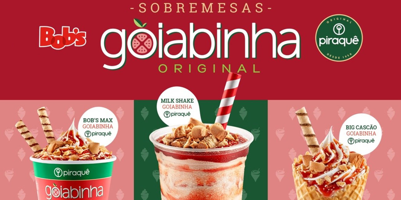 Bob’s traz sabor de infância com Goiabinha Piraquê