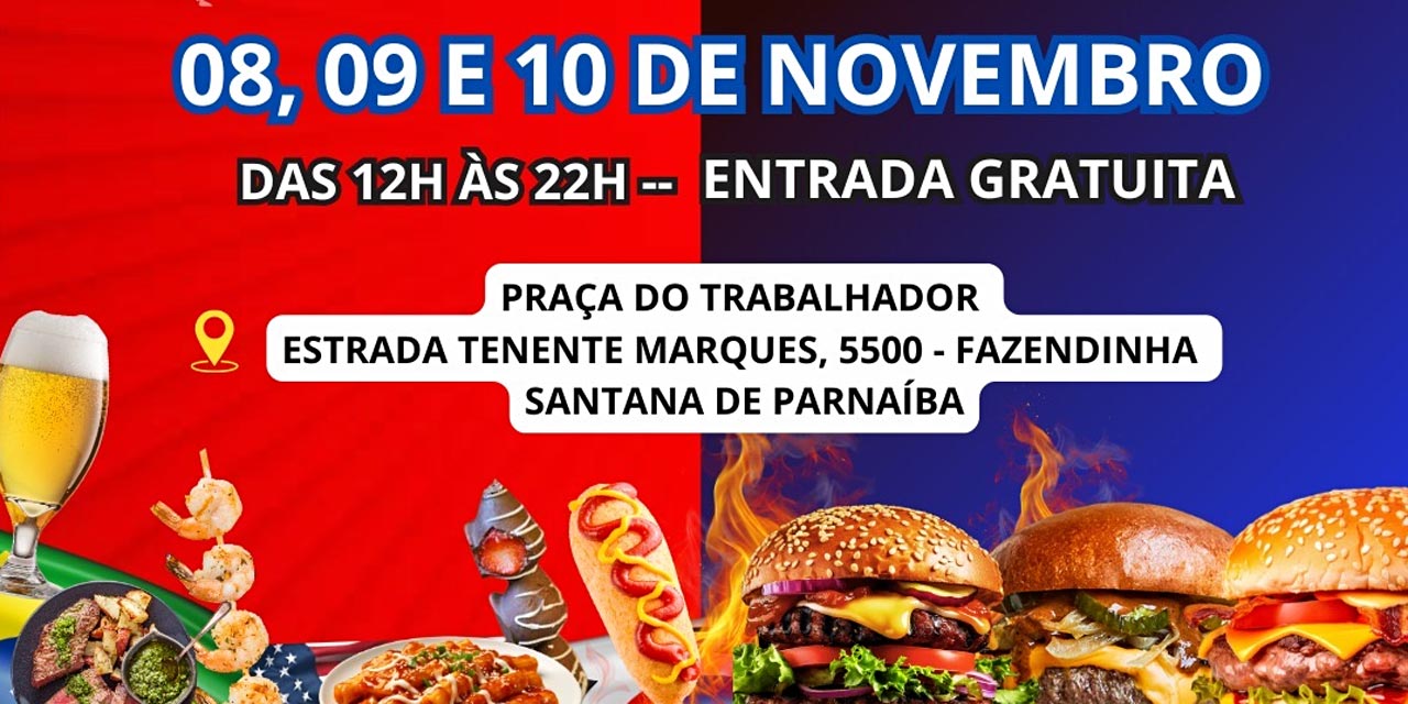 Santana de Parnaíba sediará Festival Volta ao Mundo e Festival do Burger