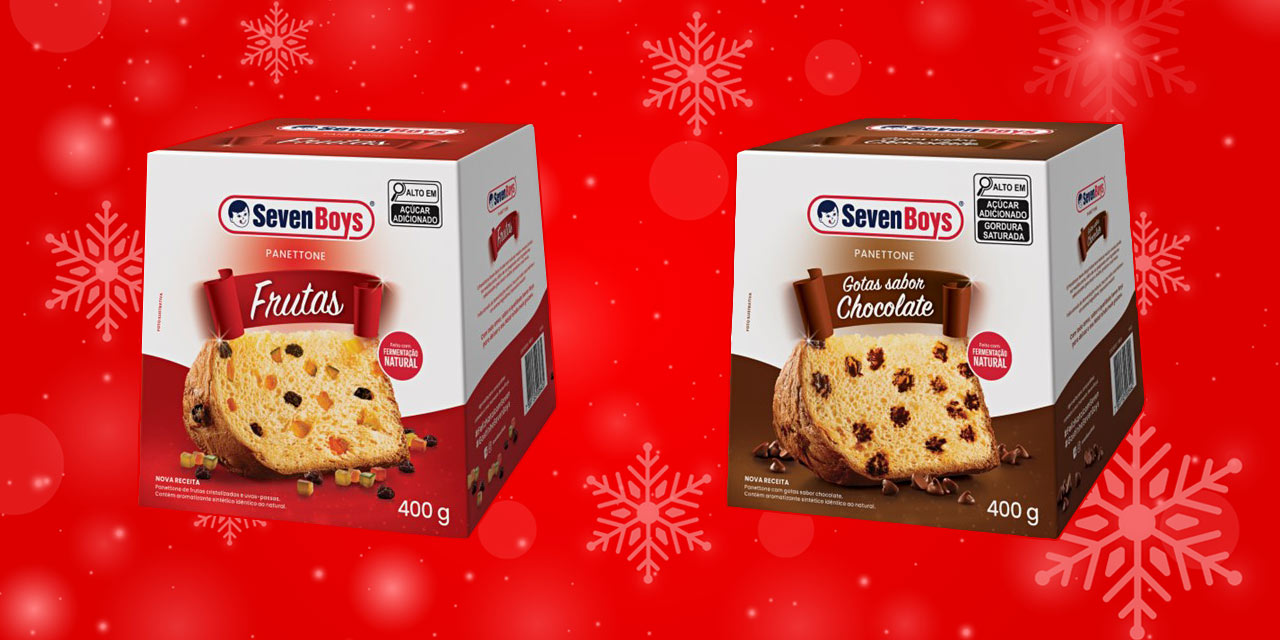 Seven Boys celebra o Natal com sabores clássicos de panettones