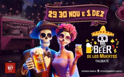 Taubaté recebe o Beer De Los Muertos a partir desta sexta